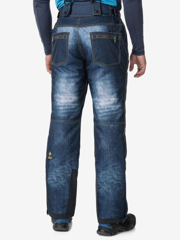 Kilpi Tmavě modré pánské lyžařské kalhoty Kilpi DENIMO