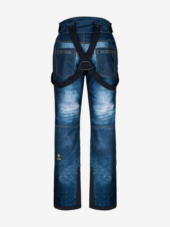 Kilpi Tmavě modré pánské lyžařské kalhoty Kilpi DENIMO