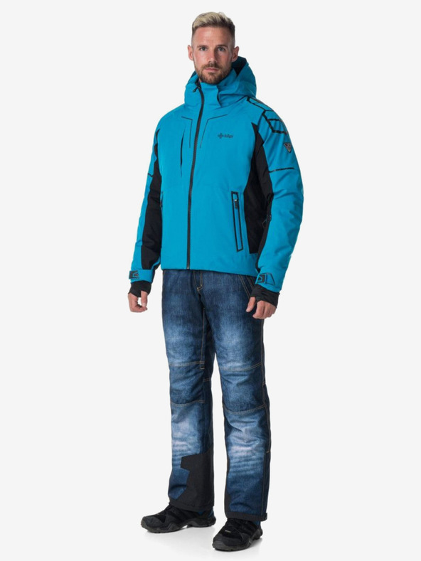 Kilpi Tmavě modré pánské lyžařské kalhoty Kilpi DENIMO