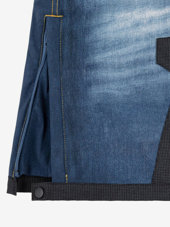 Kilpi Tmavě modré pánské softshellové lyžařské kalhoty Kilpi JEANSO