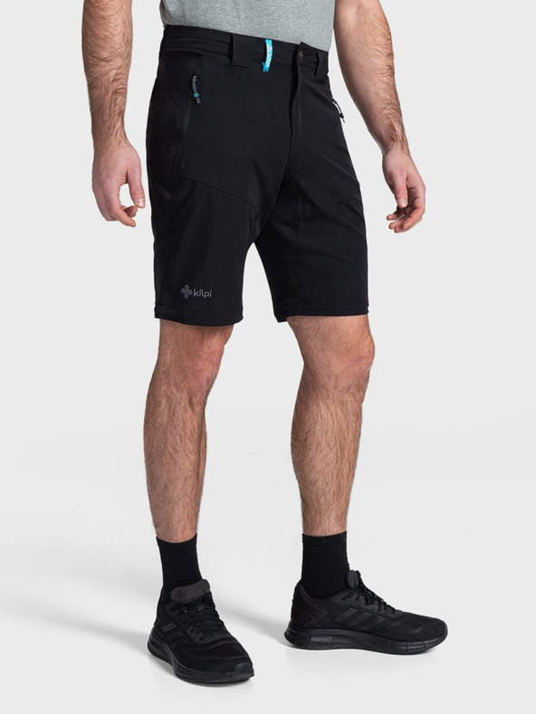 Kilpi Černé pánské outdoorové kalhoty Kilpi HOSIO