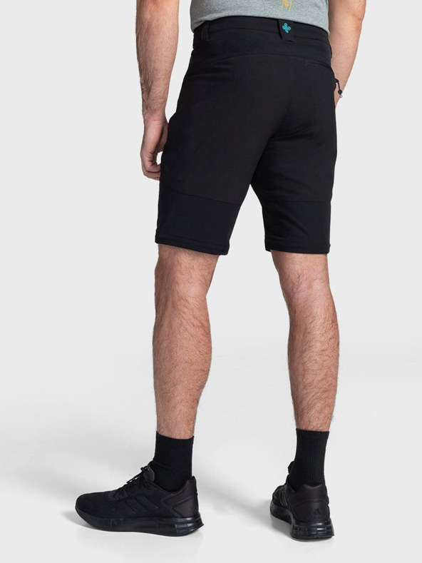 Kilpi Černé pánské outdoorové kalhoty Kilpi HOSIO