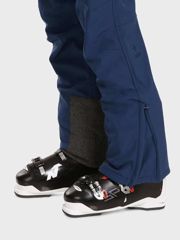 Kilpi Tmavě modré pánské softshellové lyžařské kalhoty Kilpi RHEA