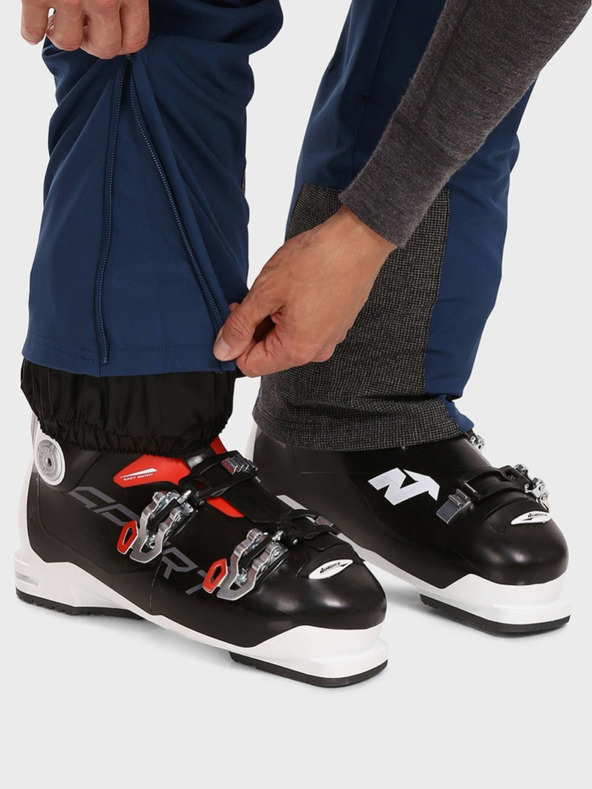 Kilpi Tmavě modré pánské softshellové lyžařské kalhoty Kilpi RHEA