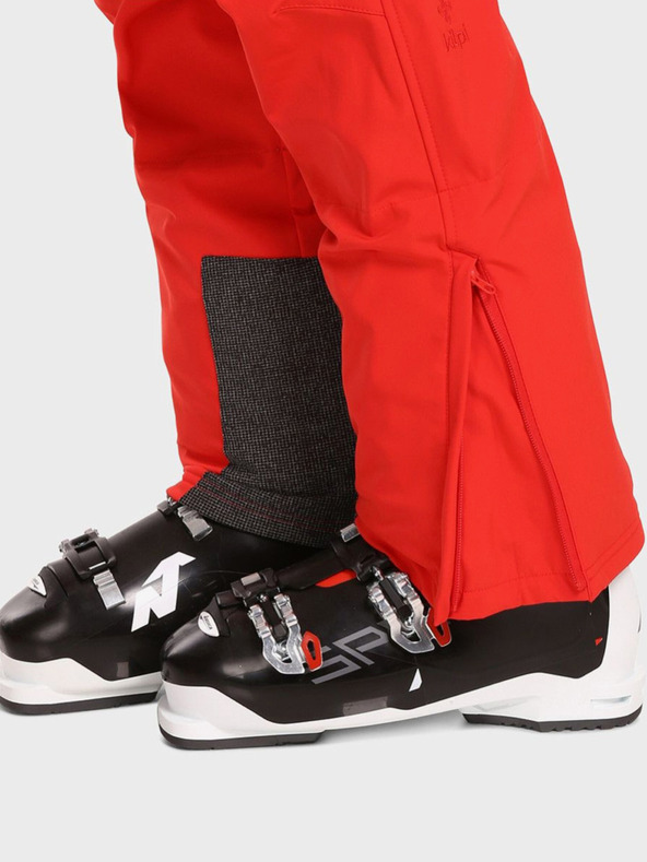 Kilpi Červené pánské softshellové lyžařské kalhoty Kilpi RHEA