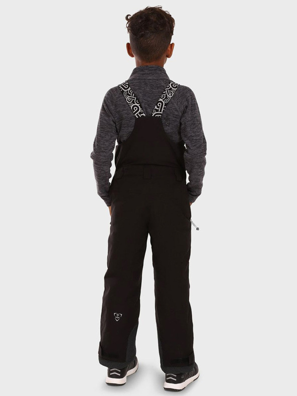 Kilpi Černé dětské lyžařské kalhoty Kilpi CHARLIE