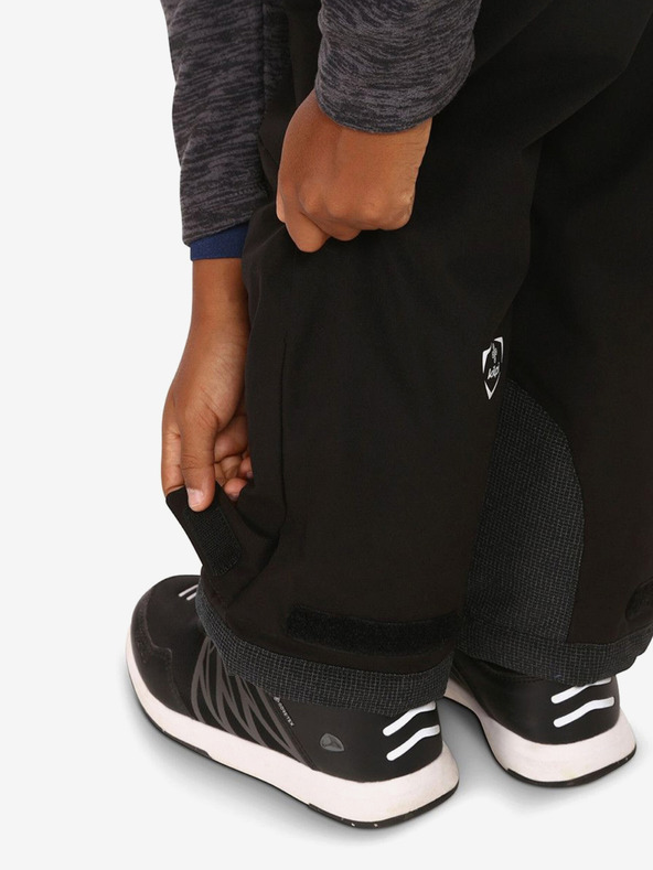 Kilpi Černé dětské lyžařské kalhoty Kilpi CHARLIE