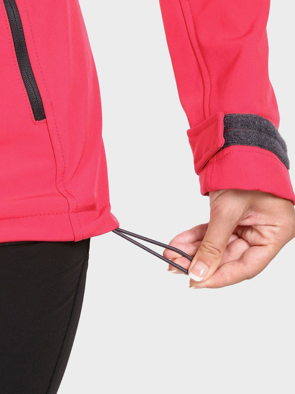 Kilpi Tmavě růžová dámská softshellová bunda Kilpi RAVIA