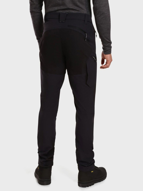 Kilpi Černé pánské outdoorové kalhoty Kilpi TIDE