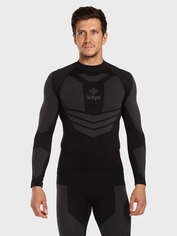 Kilpi Černé pánské termo tričko KILPI NATHAN