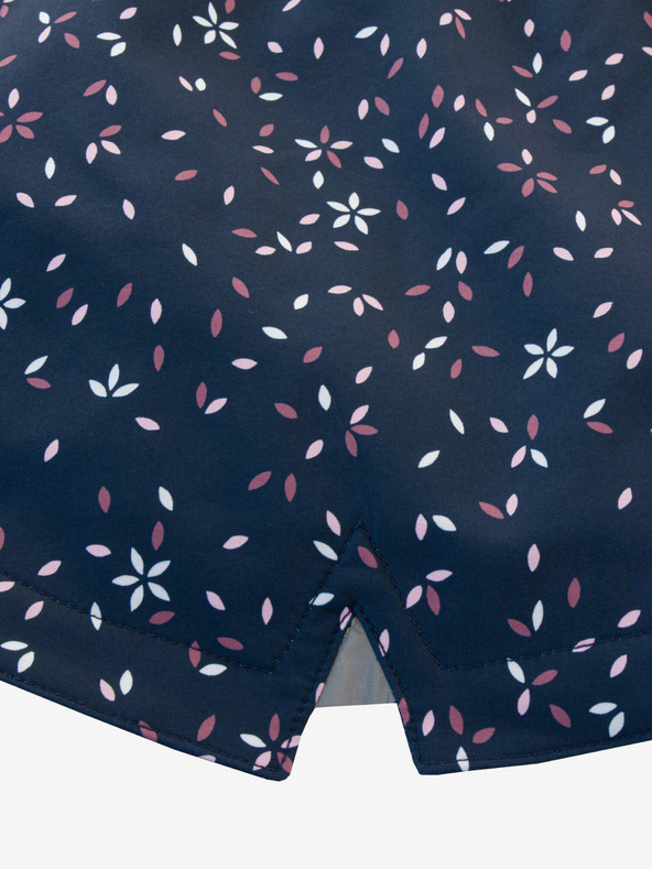 ALPINE PRO Tmavě modrý holčičí softshellový kabát ALPINE PRO Ilemo