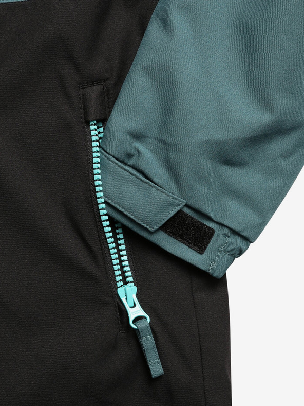 ALPINE PRO Šedá klučičí bunda s mikinou ALPINE PRO Plega