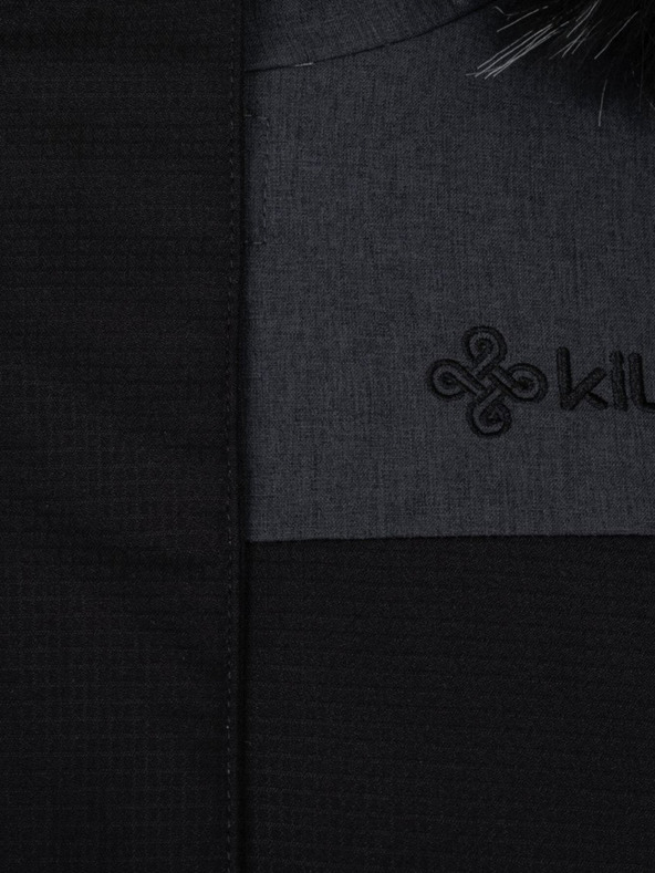 Kilpi Černý dámský zimní kabát Kilpi KETRINA-W