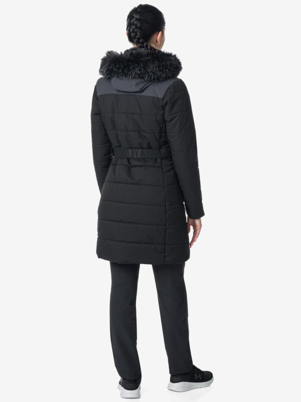 Kilpi Černý dámský zimní kabát Kilpi KETRINA-W