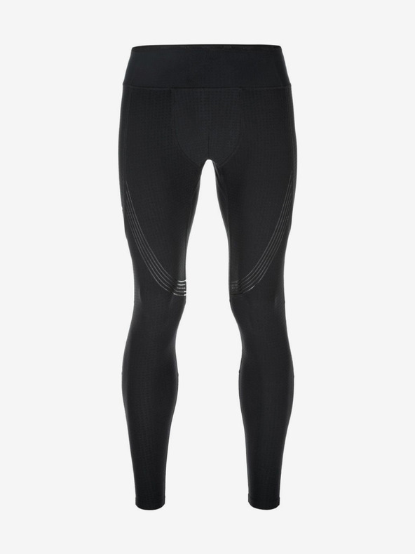 Kilpi Černé pánské běžecké legíny Kilpi GEARS-M