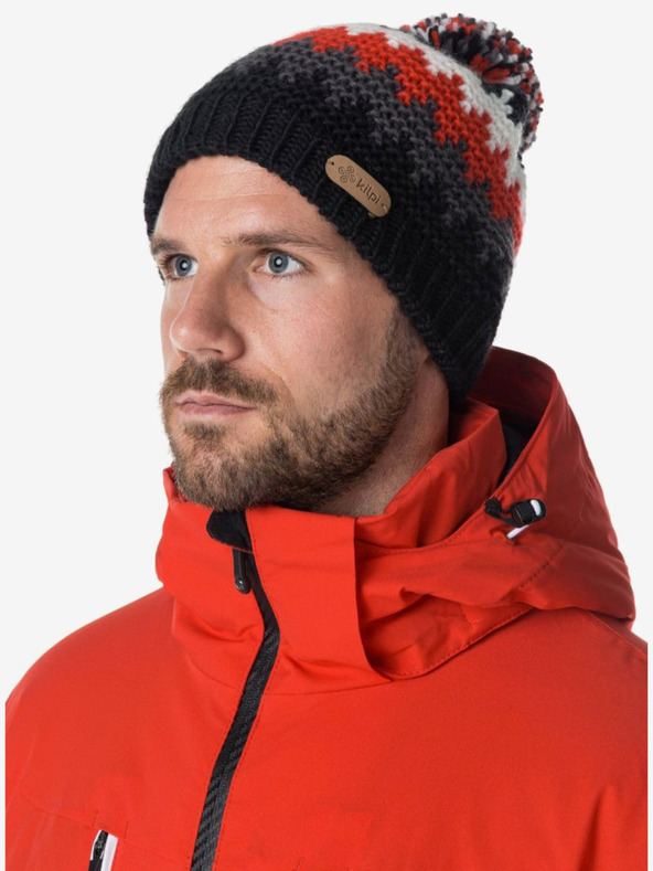 Kilpi Barevná pánská čepice Kilpi SKAL-M