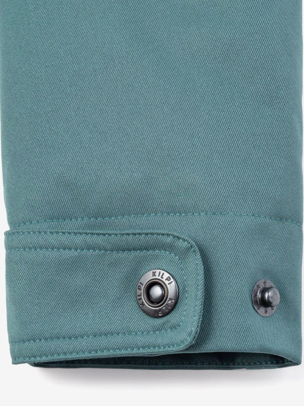 Kilpi Tmavě zelený dámský zimní kabát Kilpi PERU-W