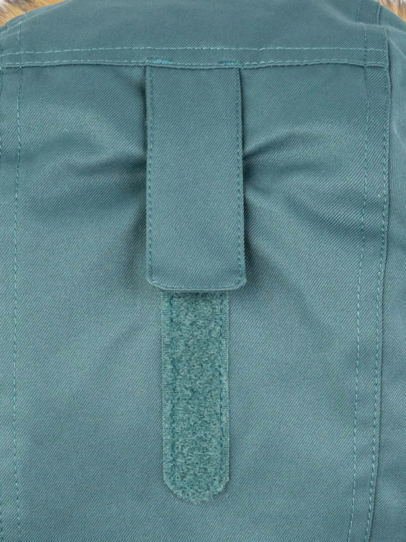 Kilpi Tmavě zelený dámský zimní kabát Kilpi PERU-W