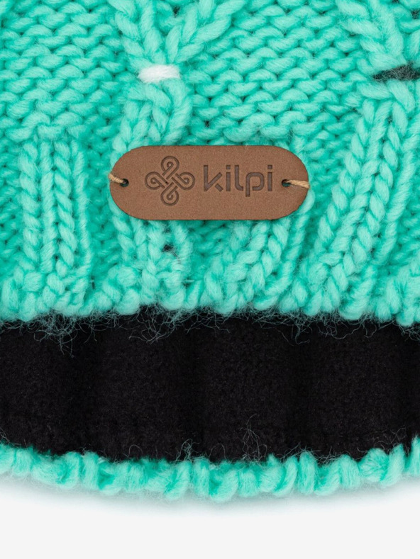 Kilpi Tyrkysová dámská zimní čepice Kilpi Crochy-W