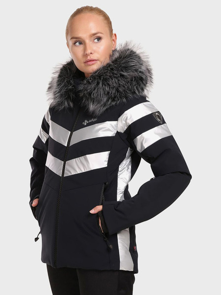 Kilpi Černá dámská luxusní lyžařská bunda Kilpi LTD ASTER-W