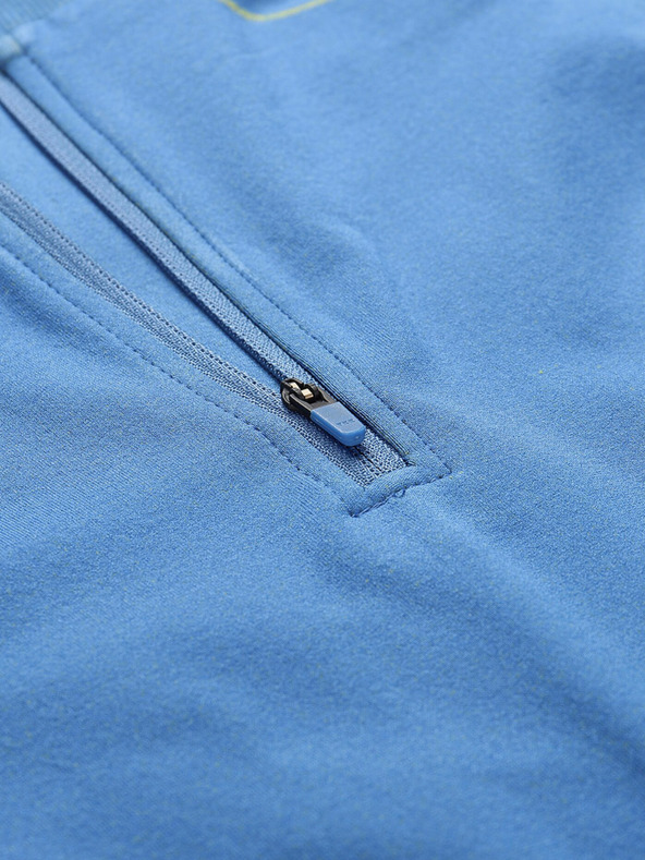 ALPINE PRO Modré pánské funkční tričko ALPINE PRO Seam