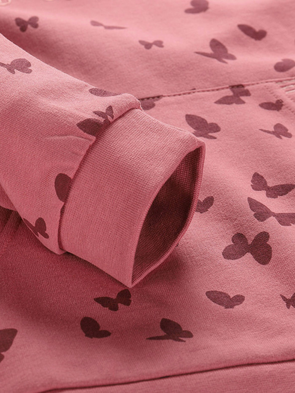 NAX Růžová holčičí mikina NAX Ziardo