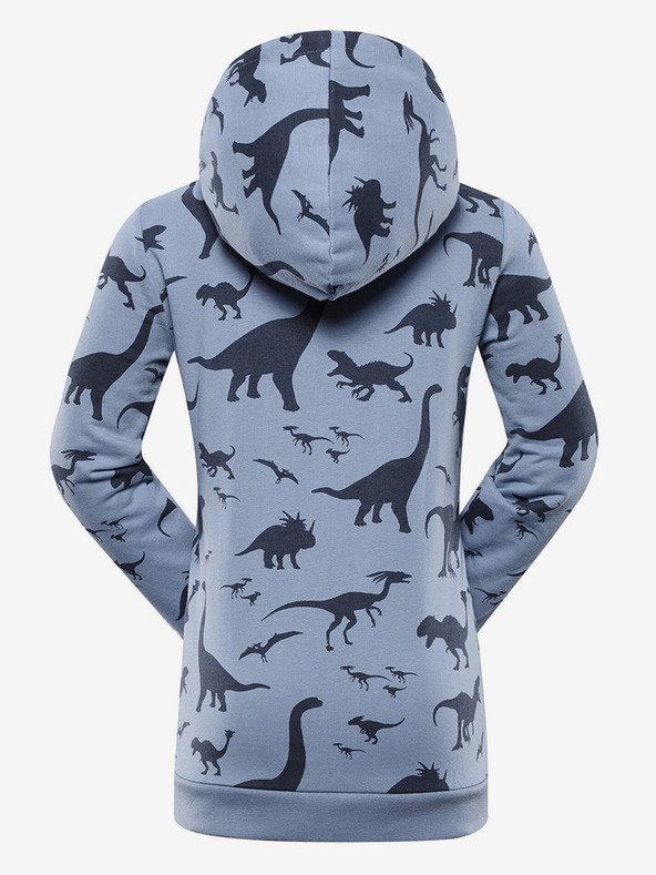 NAX Modrá dětská mikina NAX Ziardo