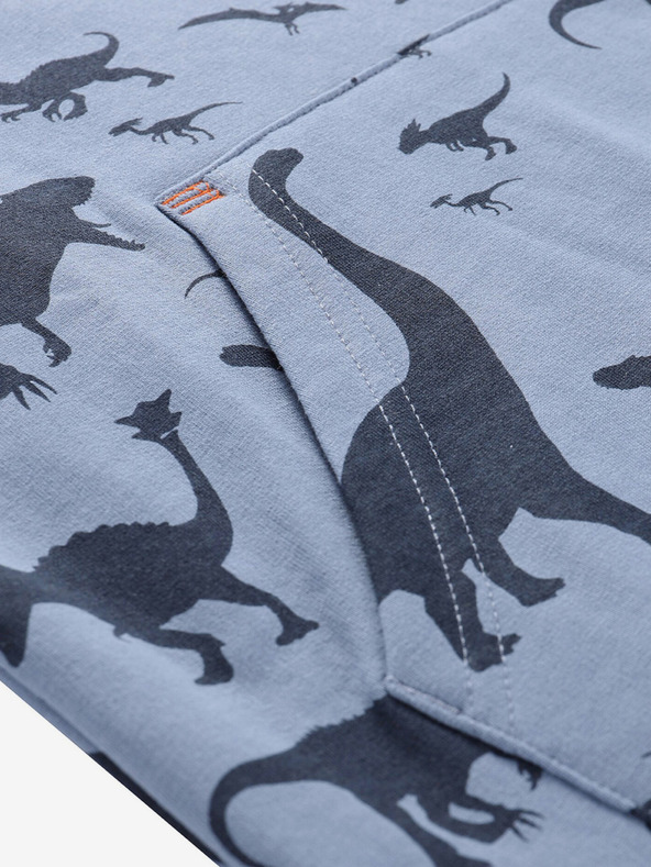 NAX Modrá dětská mikina NAX Ziardo