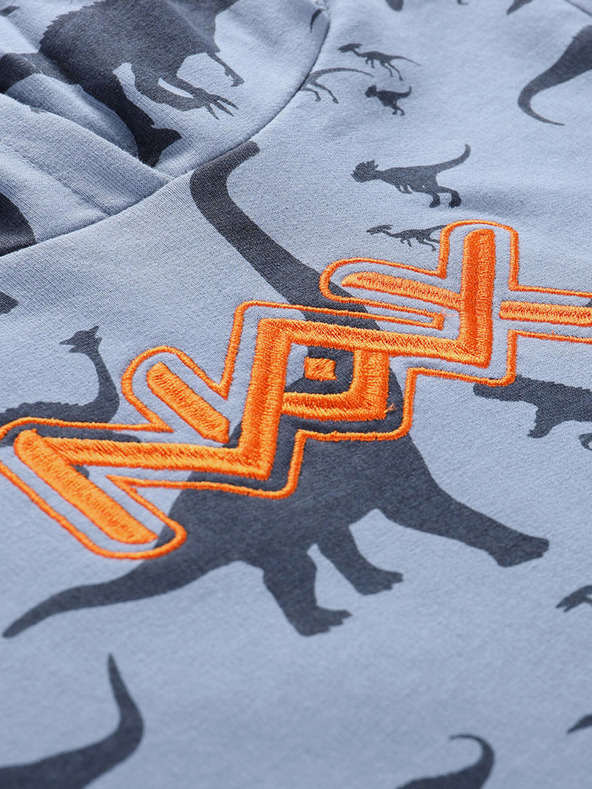 NAX Modrá dětská mikina NAX Ziardo