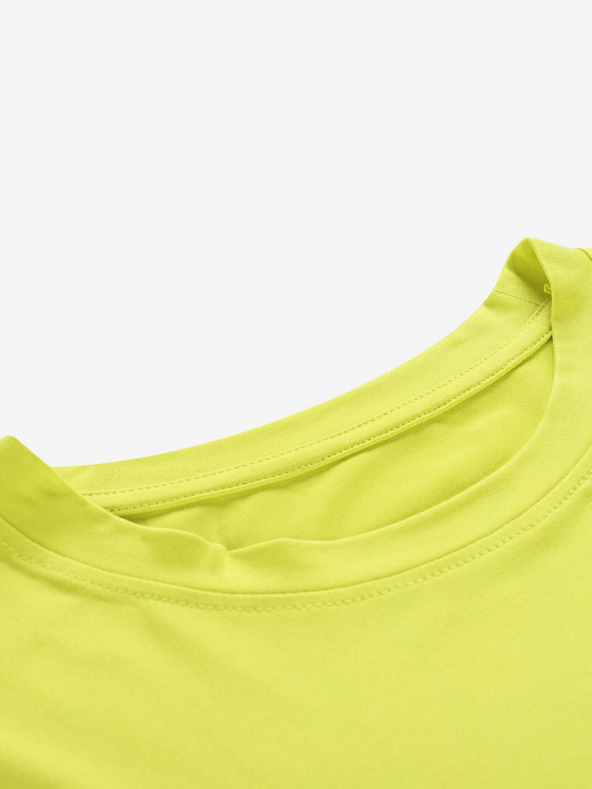 ALPINE PRO Žluté pánské funkční tričko ALPINE PRO Lous