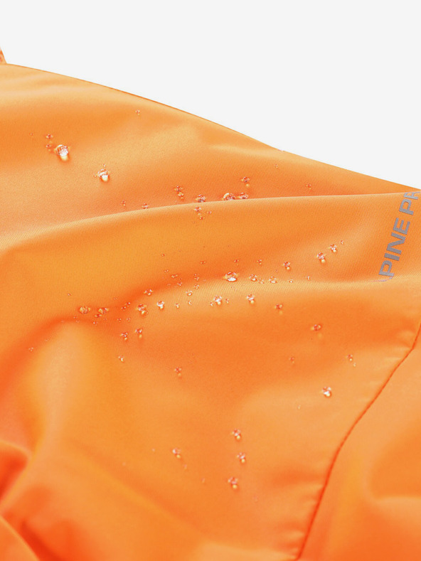 ALPINE PRO Oranžové dětské lyžařské kalhoty s membránou ptx ALPINE PRO Osago