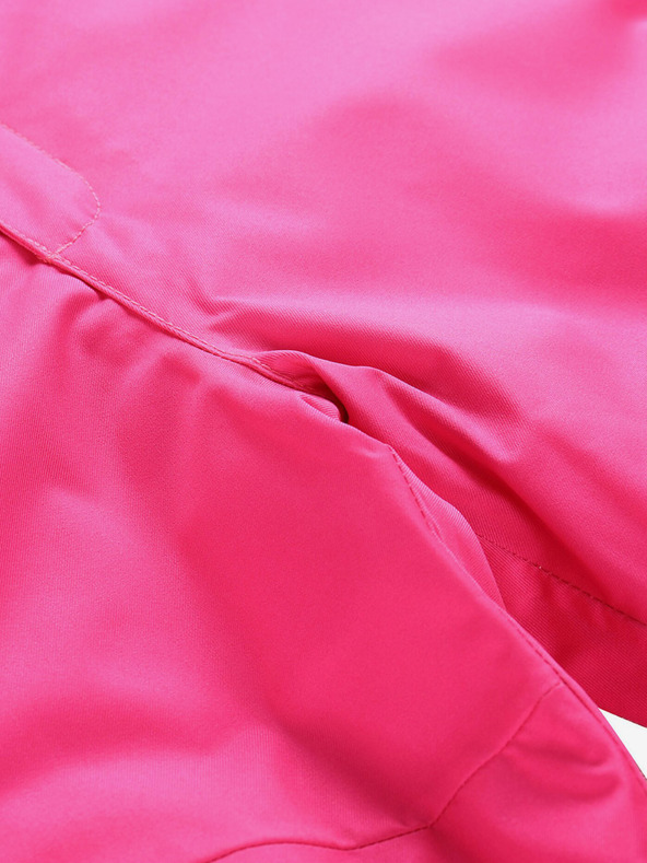 ALPINE PRO Tmavě růžové holčičí lyžařské kalhoty s membránou ptx ALPINE PRO Osago