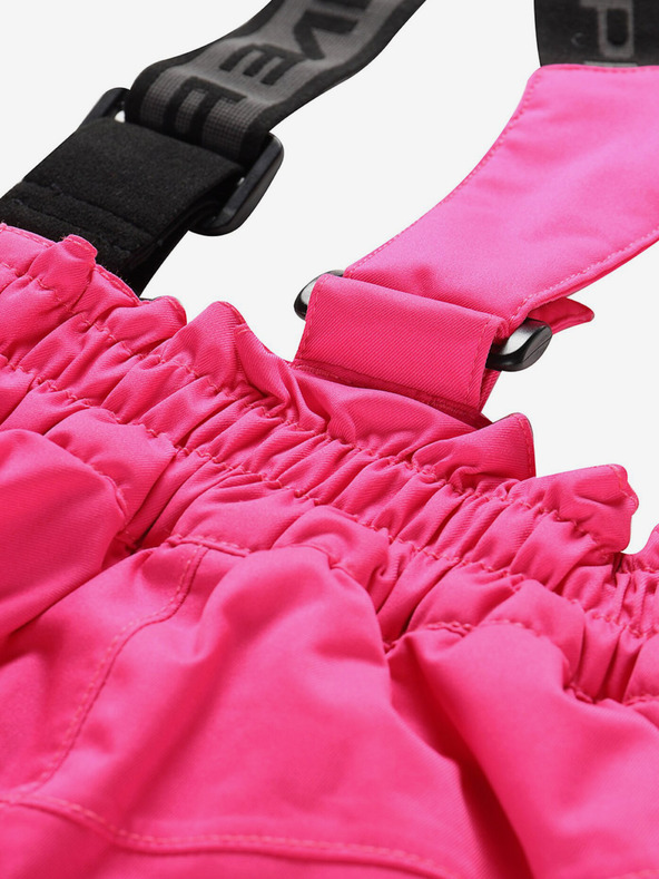 ALPINE PRO Tmavě růžové holčičí lyžařské kalhoty s membránou ptx ALPINE PRO Osago