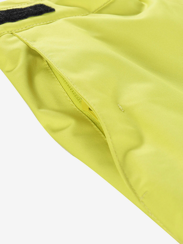 ALPINE PRO Světle zelené dětské lyžařské kalhoty s membránou ptx ALPINE PRO Osago