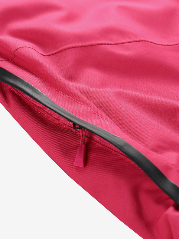 ALPINE PRO Tmavě růžové dámské lyžařské kalhoty s membránou PTX ALPINE PRO Osaga