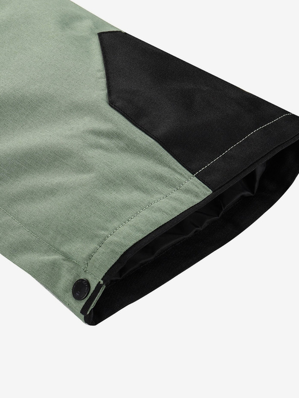 ALPINE PRO Zelené dámské lyžařské kalhoty s membránou PTX ALPINE PRO Osaga