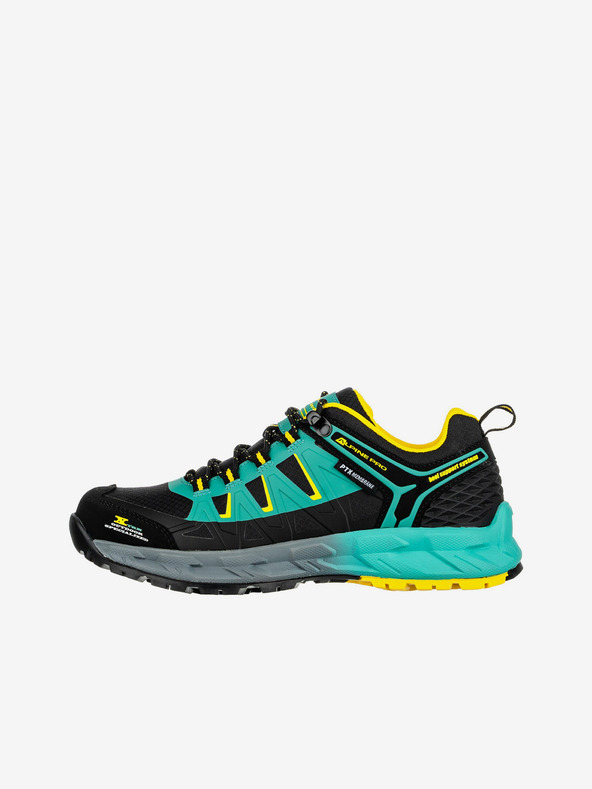 ALPINE PRO Zelené dámské outdoorové boty s membránou PTX ALPINE PRO Kerince
