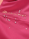 ALPINE PRO Oranžovo-růžová holčičí lyžařská bunda s membránou PTX ALPINE PRO Reamo