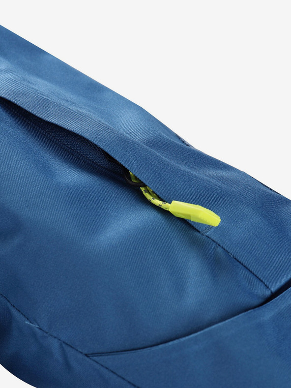 ALPINE PRO Modro-zelená dětská lyžařská bunda s membránou PTX ALPINE PRO Reamo