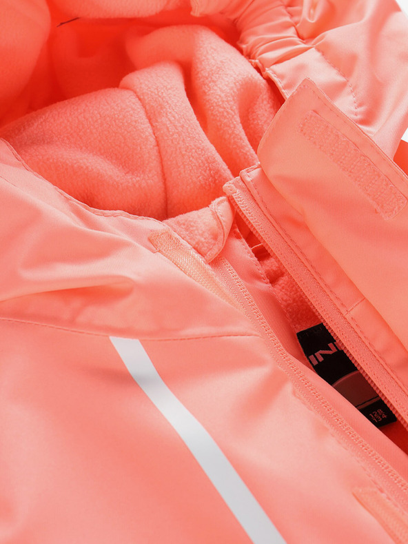 ALPINE PRO Oranžová dětská lyžařská bunda s membránou PTX ALPINE PRO Zaribo