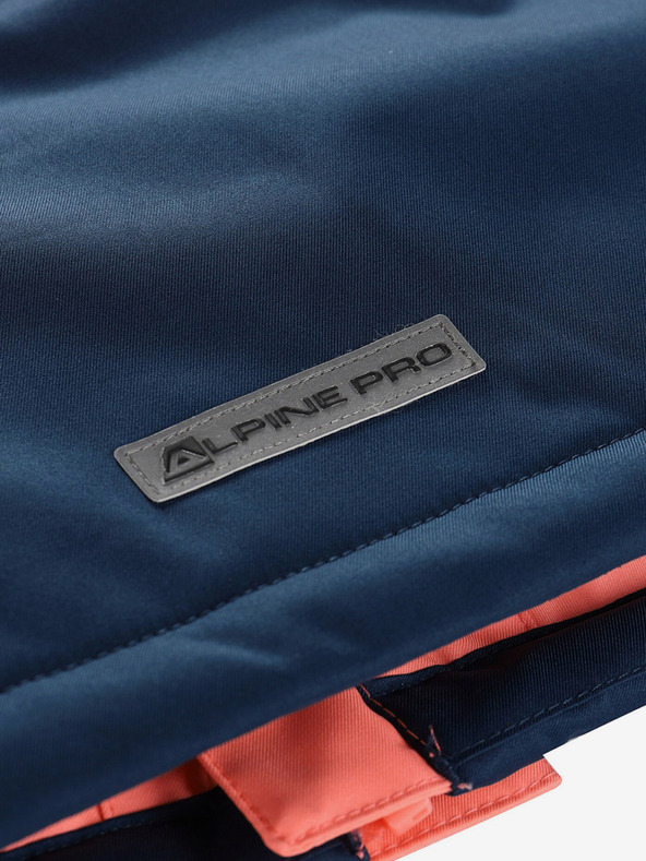 ALPINE PRO Oranžová dětská lyžařská bunda s membránou PTX ALPINE PRO Zaribo