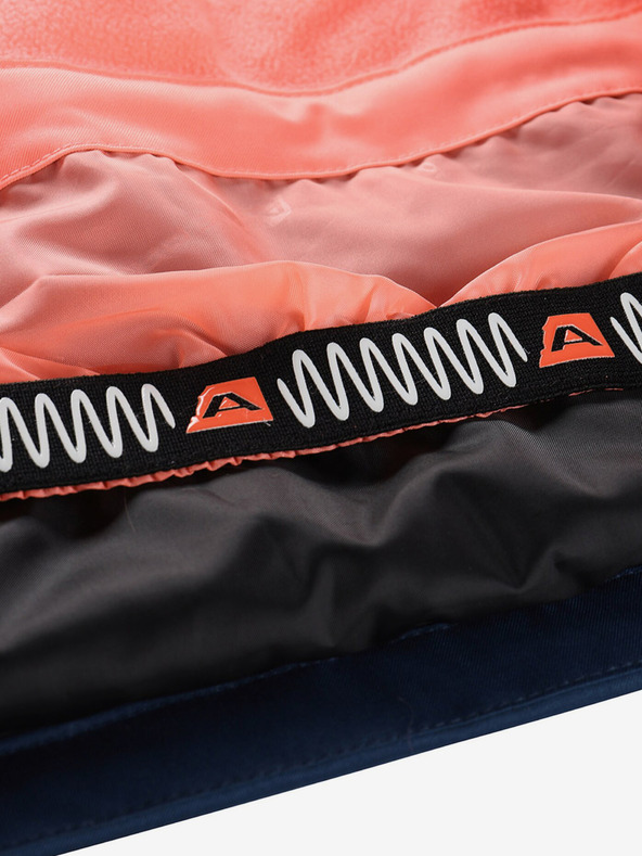 ALPINE PRO Oranžová dětská lyžařská bunda s membránou PTX ALPINE PRO Zaribo