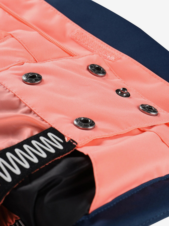 ALPINE PRO Oranžová dětská lyžařská bunda s membránou PTX ALPINE PRO Zaribo