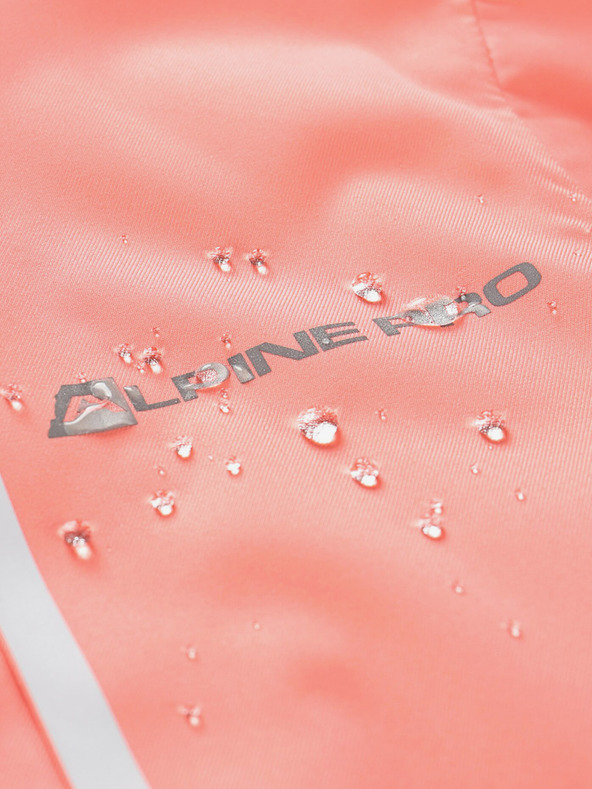 ALPINE PRO Oranžová dětská lyžařská bunda s membránou PTX ALPINE PRO Zaribo