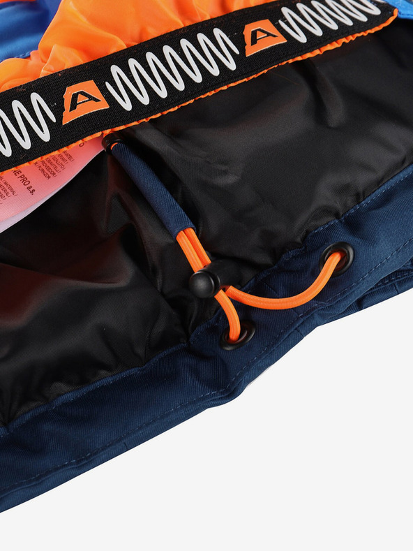 ALPINE PRO Modrá dětská lyžařská bunda s membránou PTX ALPINE PRO Zaribo