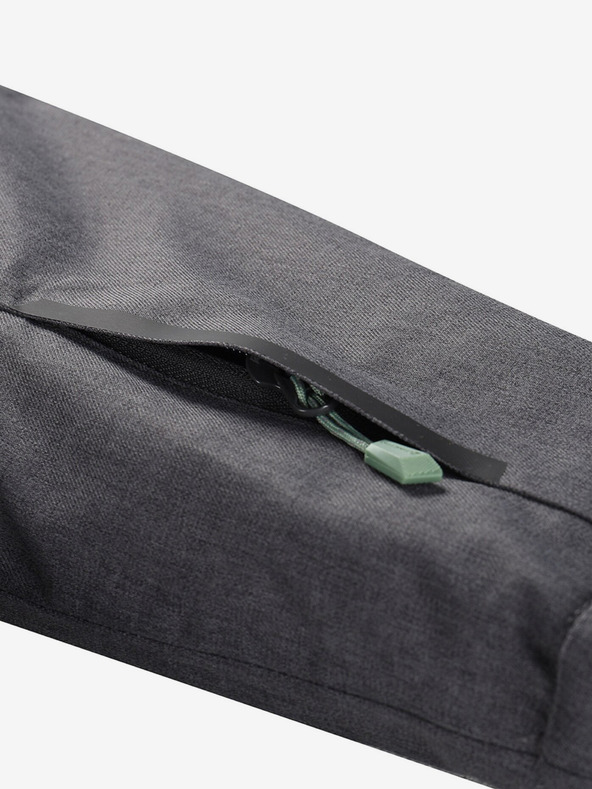 ALPINE PRO Zelená dětská lyžařská bunda s membránou PTX ALPINE PRO Zaribo