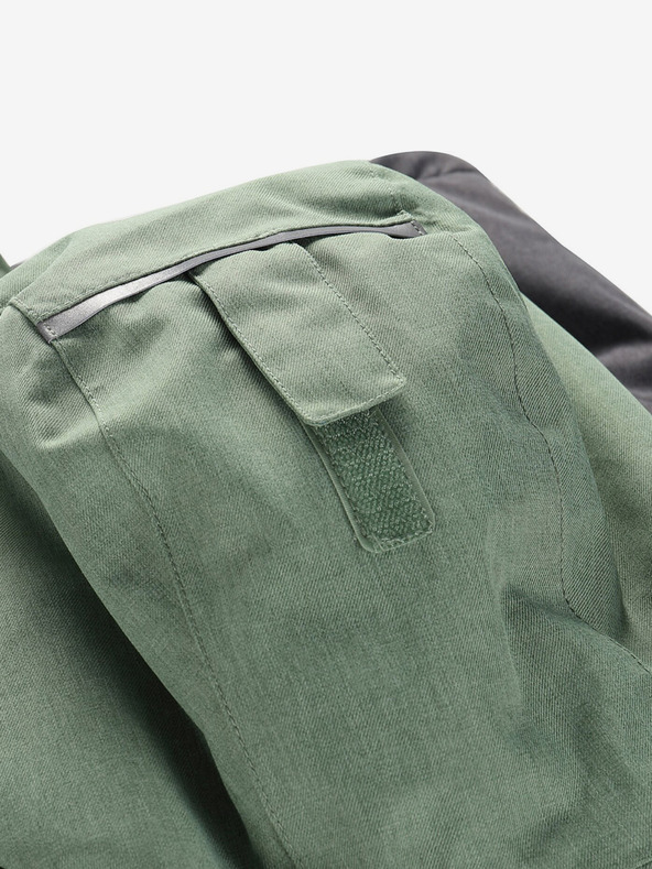 ALPINE PRO Zelená dětská lyžařská bunda s membránou PTX ALPINE PRO Zaribo