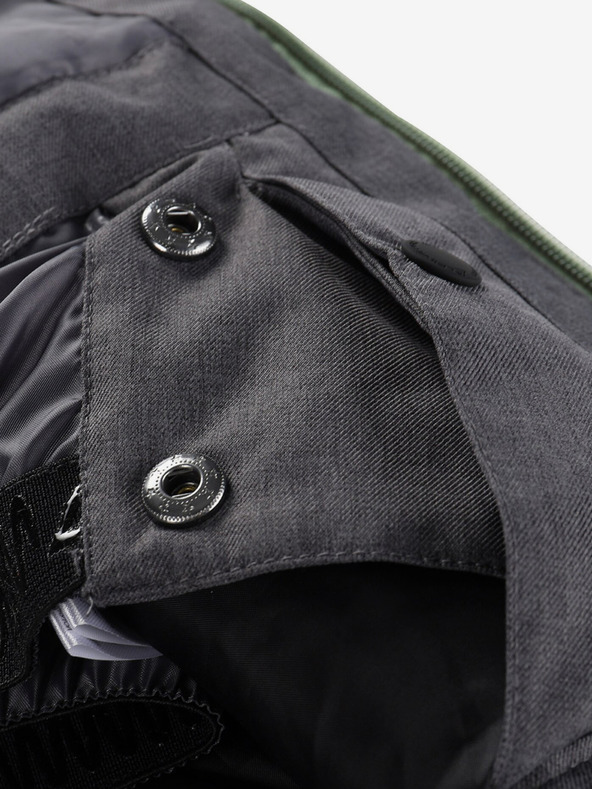 ALPINE PRO Zelená dětská lyžařská bunda s membránou PTX ALPINE PRO Zaribo