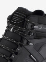 ALPINE PRO Černé pánské outdoorové boty s membránou PTX ALPINE PRO Kneiffe