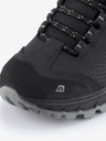 ALPINE PRO Černé pánské outdoorové boty s membránou PTX ALPINE PRO Kneiffe